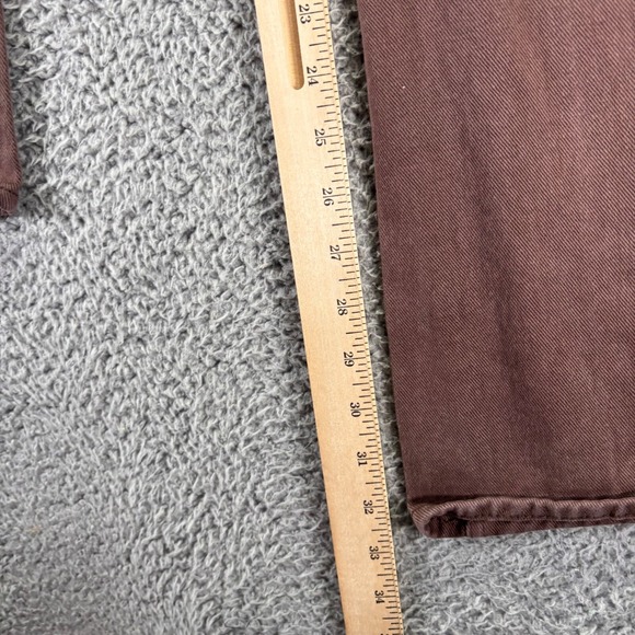 Pacsun Jeans Womens Size 28 Brown Cotton Low Rise Flared Fit Denim - Picture 10 of 12